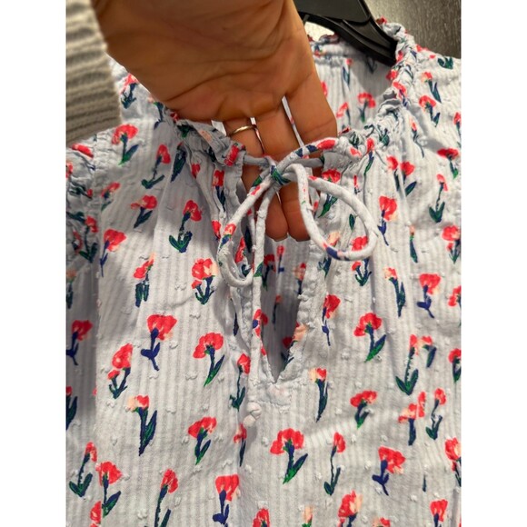 Cottagecore Boho-chic Preppy Roller Rabbit "Adorable" Top Small - Picture 4 of 8